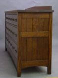 Low, 9 Drawer Arts & Crafts Dresser 5 small