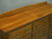 Low, 9 Drawer Arts & Crafts Dresser 8 small
