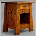 WELCOME SALE Ash Mackintosh Nightstand / End Table 1 small