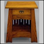 WELCOME SALE Ash Mackintosh Nightstand / End Table 2 small