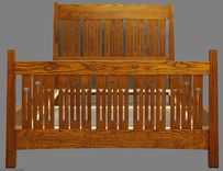 WELCOME SALE.....Very Nice Ash Queen Bed 1 small