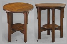 L & JG Stickley Round End Table 10 small