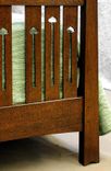 Mackintosh Twin Bed, Quartersawn Oak 3 small