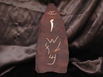 Zayin~Shalom Tablet. 2 small