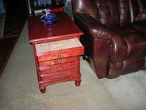 Cherry Cabinet With Pullout  Trays 2 small