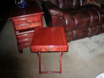Cherry Cabinet With Pullout  Trays 3 small