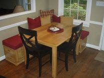 Convertible Table And Bench Set 3 small