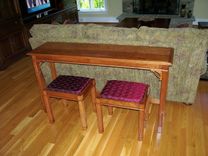 Sofa Table With Benchs 1 small