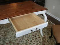 Poplar And Oak Writing Desk 4 small