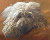 Custom Realistic Pet Portrait On Paper Or Canvas 3 small
