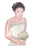 Custom Watercolor Portrait Or Pet Portrait From Your Photo 4 small
