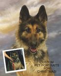 Realistic Custom Pet, Dog, Cat Portrait Painting On Canvas Or Archival Paper 6 small
