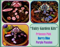 Fairy Garden Kits, Kids Garden, Indoor Garden,Fairy Garden,Fairy Items,Fairy Accessories 6 small