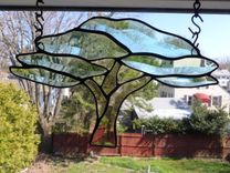 Beveled Tree Of Life Stained Glass 3 small
