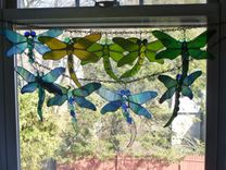 Stained Glass Damselfly 1 small