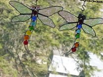 Stained Glass Damselfly 5 small