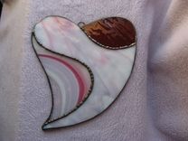 Stained Glass Abstract Valentine Heart 2 small
