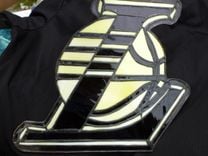 Stained Glass Los Angeles Lakers Ornament 1 small