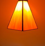 Custom Streaky Art Glass Pendant Lights - Choice Of Colors 2 small