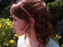 Hand Forged Copper Wirework Headband 2 small
