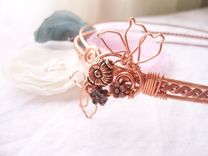 Hand Forged Copper Wirework Headband 4 small