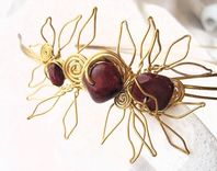 Brass Crown Headband 1 small