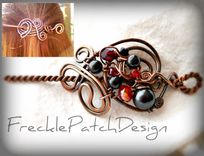 Bride And Bridesmaid Copper Hair Clip 1 small