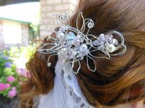 Swarovski Wirewrapped Hairpiece 1 small