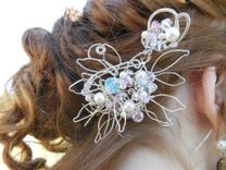 Swarovski Wirewrapped Hairpiece 3 small