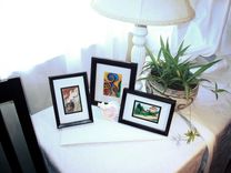 Original Fine Art Drawing "Pensive" 2 small