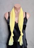 Yellow Chiffon Scarf 3 small