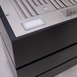 30" Stainless Steel Range Hood, 3 Stacks Modern Box Kitchen Hood With Powerful Vent Motor 5 small