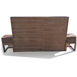 Platform Storage Bed Maple And Walnut 5 small
