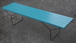 Recycled Wood And Metal Custom Benches 1 small