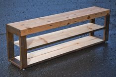 Recycled Wood And Metal Custom Benches 5 small