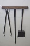 Three-Piece Steel Fireplace Toolset 4 small