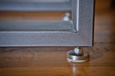 Recycled Wood And Metal Bench "Cooper Bench'' 2 small