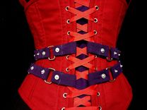 Harley Quinn Corset - Arkham Asylum 3 small