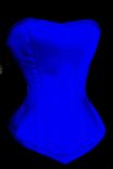 Something Blue Corset 2 small