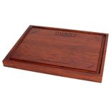 Bubinga Edge Grain Cutting Board - Custom Engraving Available 1 small