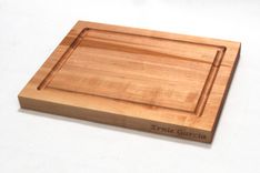 Solid Maple Edge Grain Personalized Cutting Board 2 small