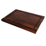 Solid Walnut Edge Grain Personalized Cutting Board 1 small