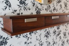Walnut Floating Wall Shelf 2 small