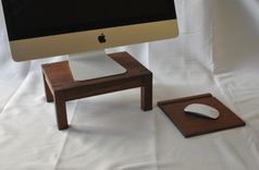 Wooden Mousepad And Computer Stand 1 small