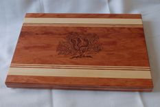 Engraved Wood Cutting Board - Personalized With Unique Image 1 small