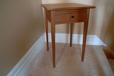 Sapele Shaker Side Table 2 small