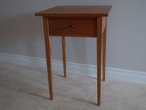 Sapele Shaker Side Table 1 small