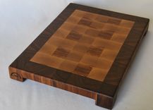 Solid End Grain Butcher Block/Cutting Board 2 small