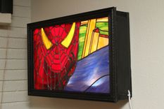 Stained Glass - Marvel Comic Spiderman 3 small