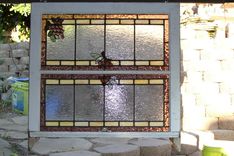 Stained Glass Window With Grapes 2 small